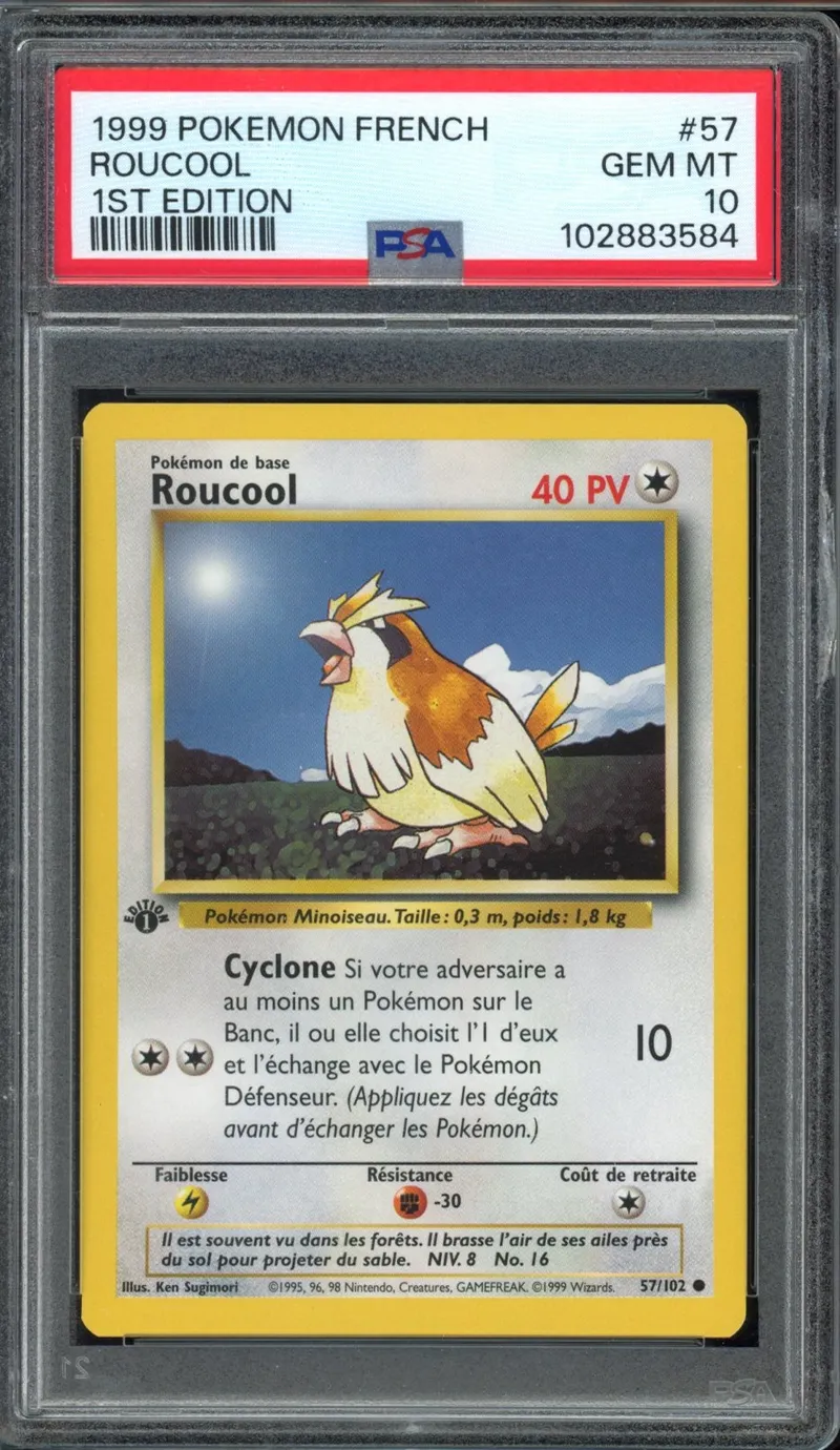 PSA 10 Roucool
