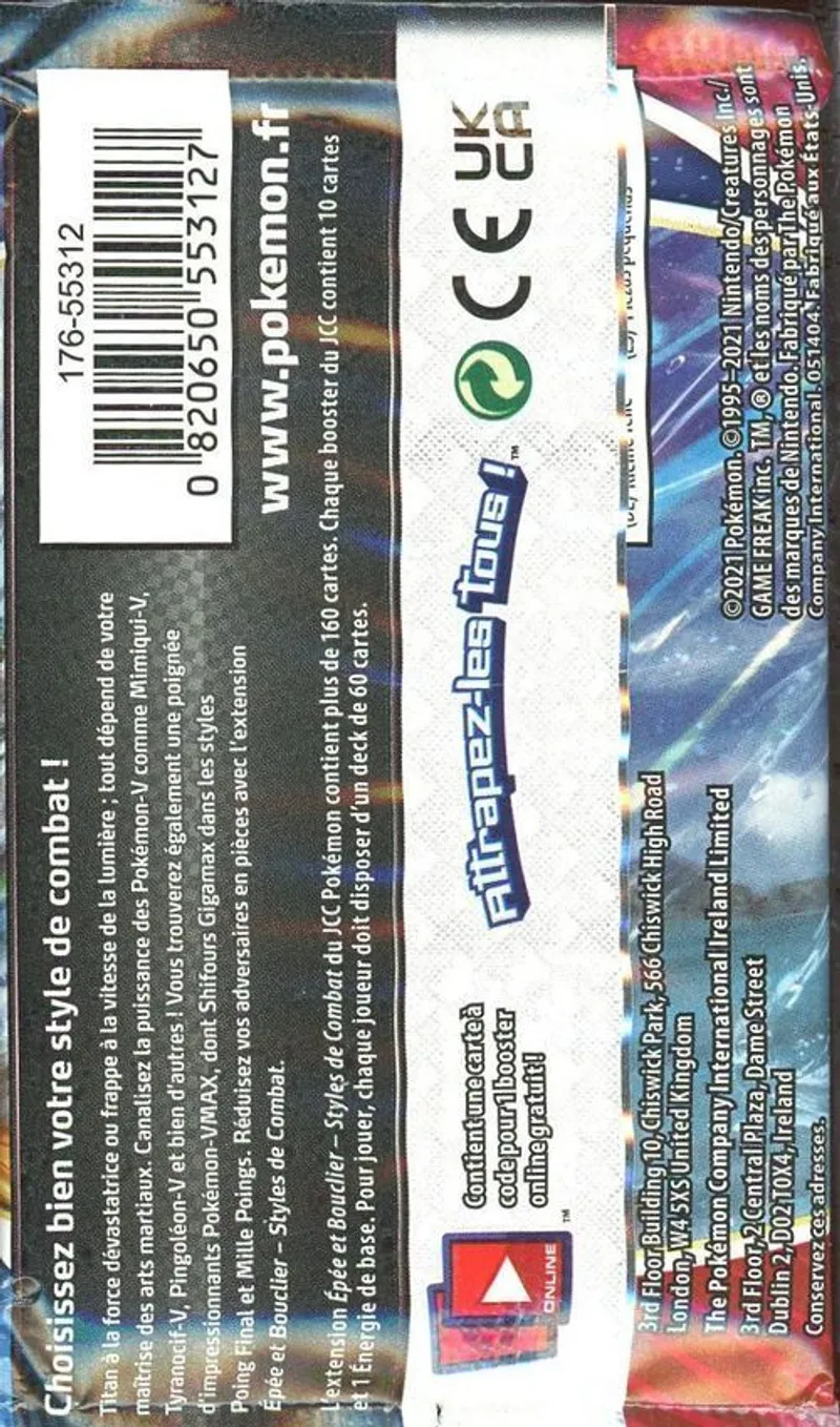 Booster EB5 Styles De Combat