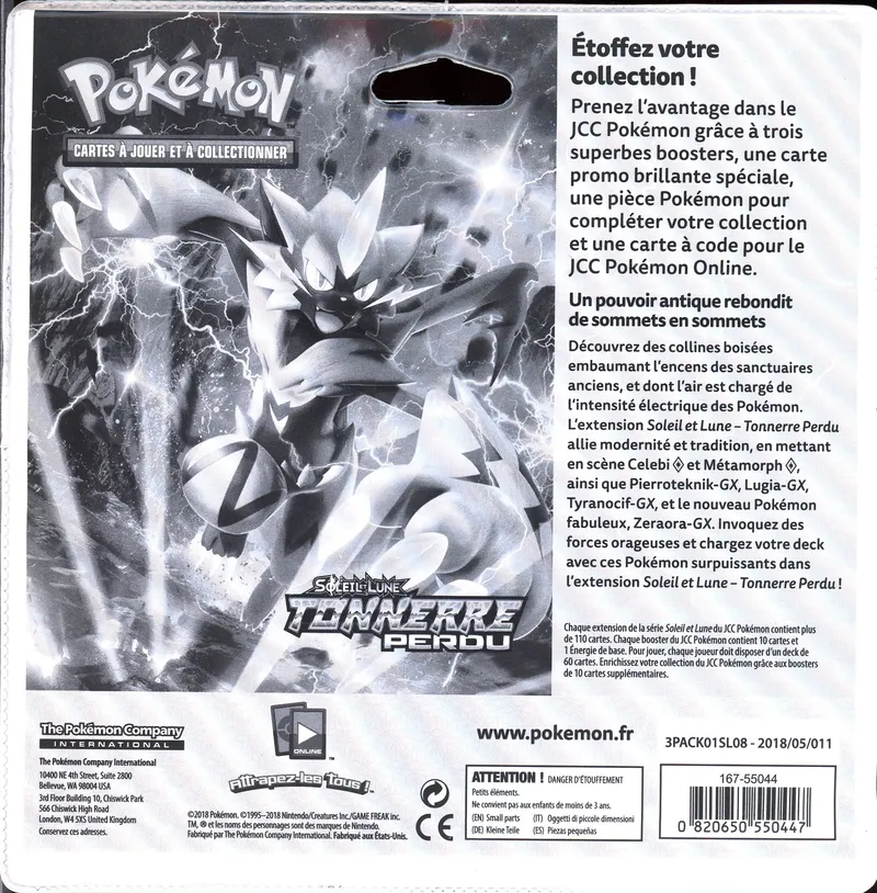 Tripack SL8 Tonnerre Perdu & SL2 Gardiens Ascendants