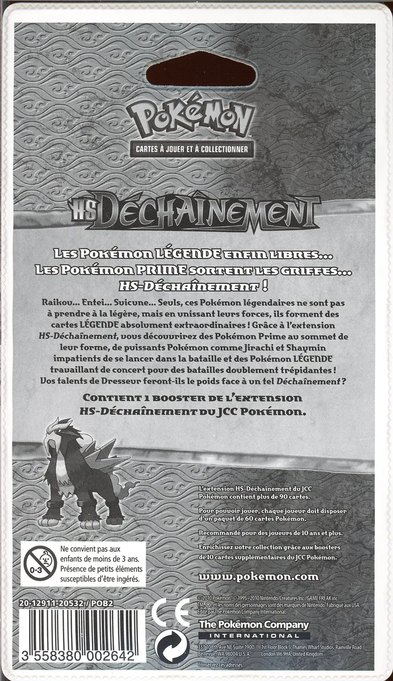 Booster HeartGold & SoulSilver : Déchaînement