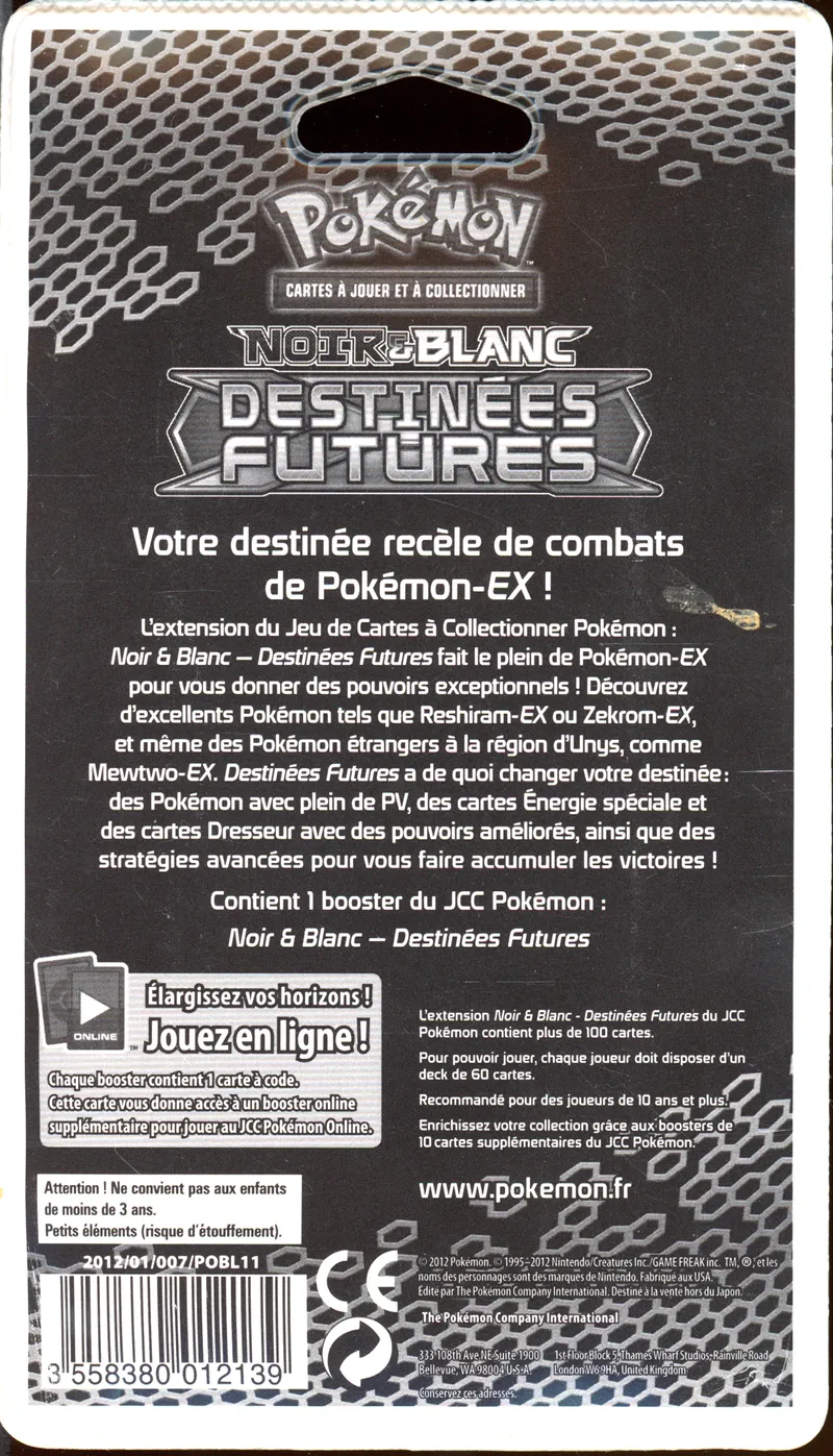Booster Blister N&B Destinées Futures