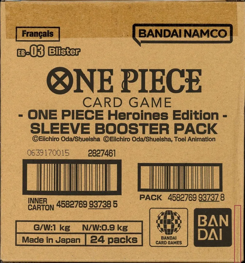 Case 24 Boosters Blisters EB-03 Heroines Edition