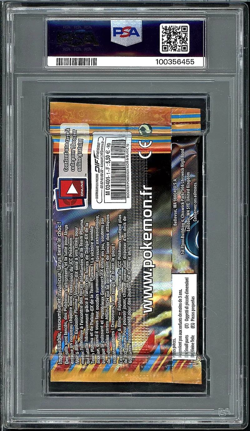 PSA 9 Booster Noir & Blanc Explosion Plasma