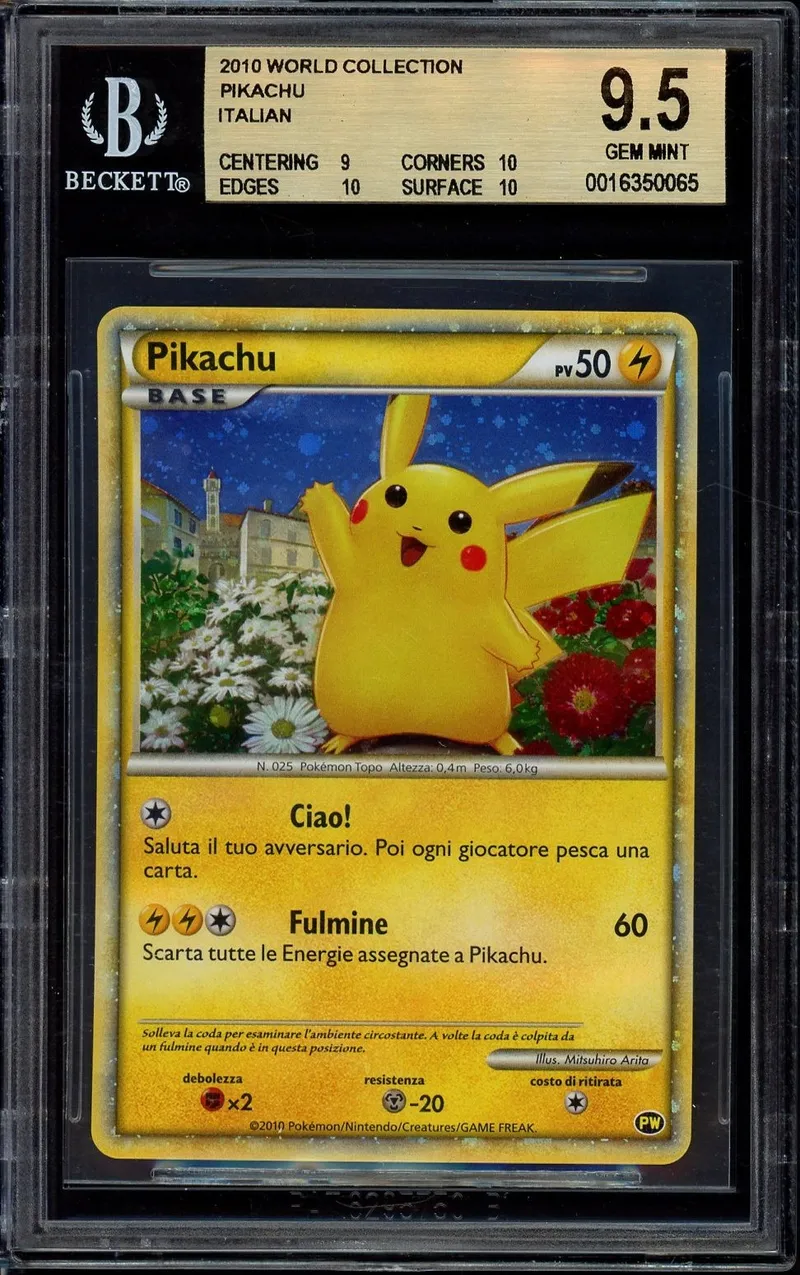 BGS 9.5 Pikachu