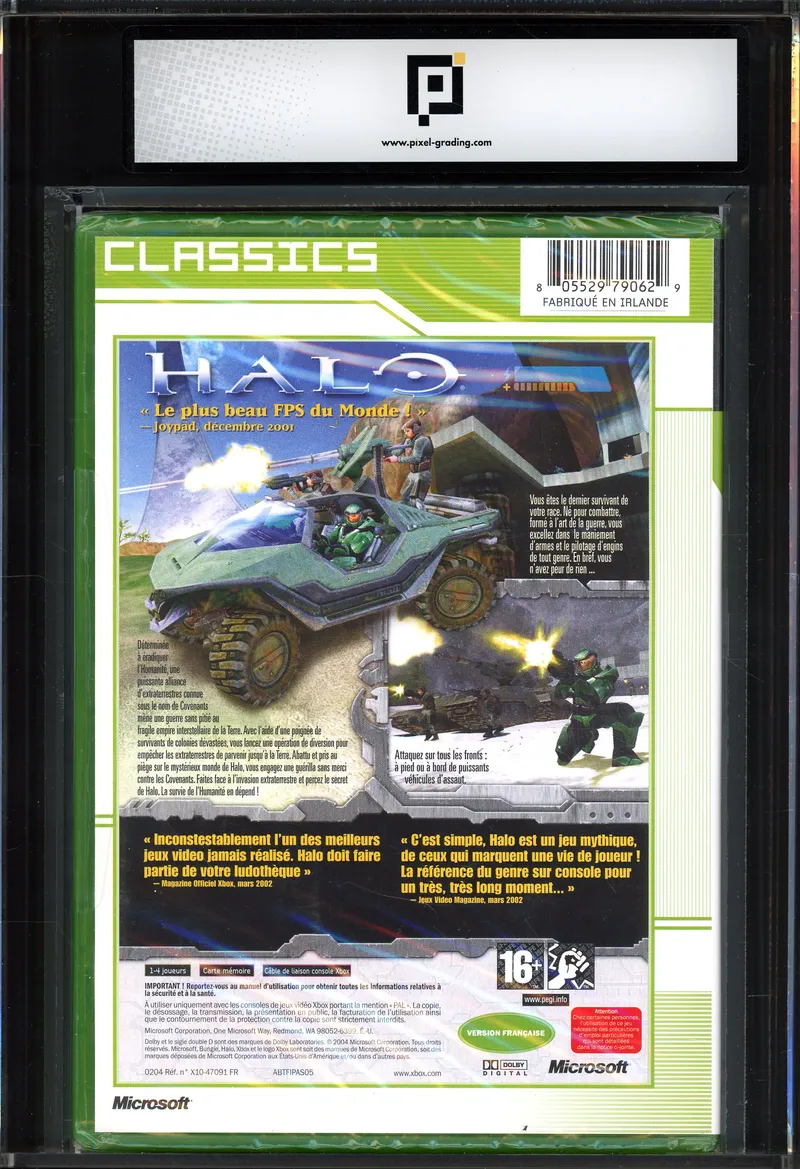 Pixel 80 Jeu Xbox Halo Combat Evolved