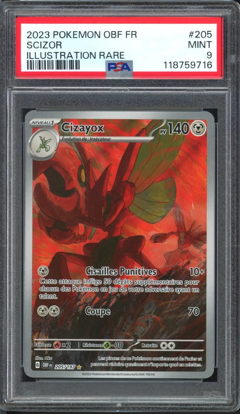 PSA 9 Cizayox