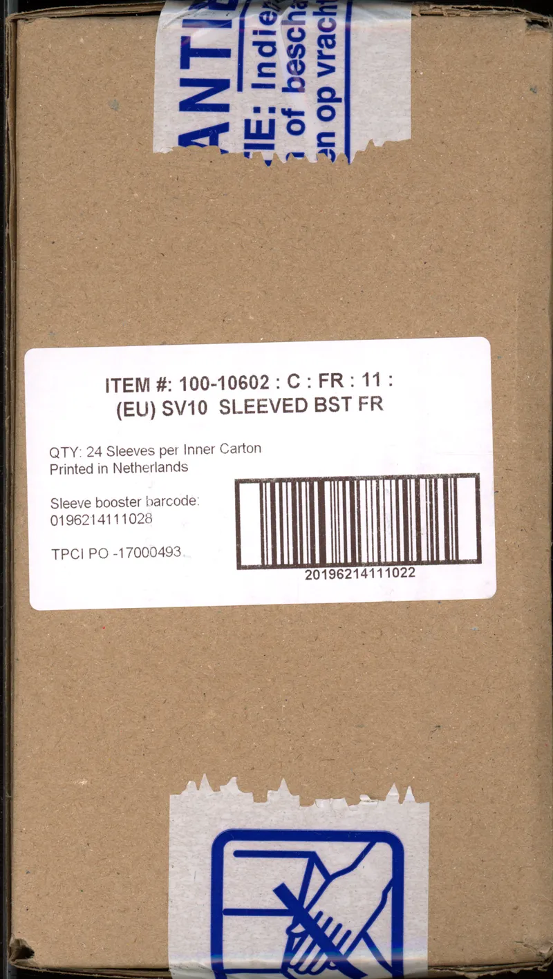 Case Booster Blister EV10 Rivalités Destinées