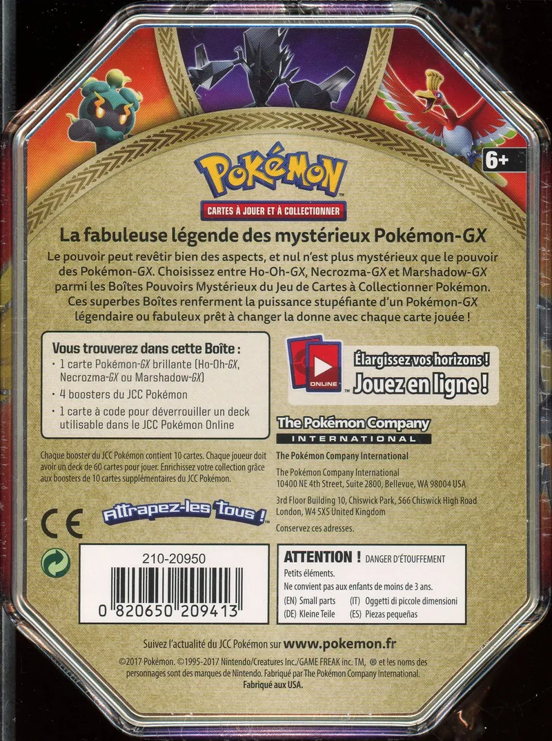 Pokébox Necrozma Gx
