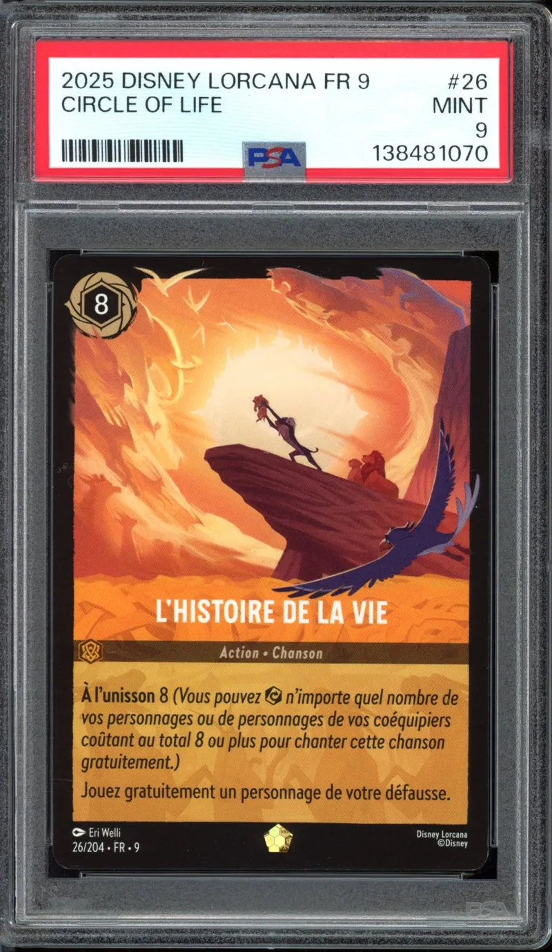 PSA 9 L'histoire de la Vie