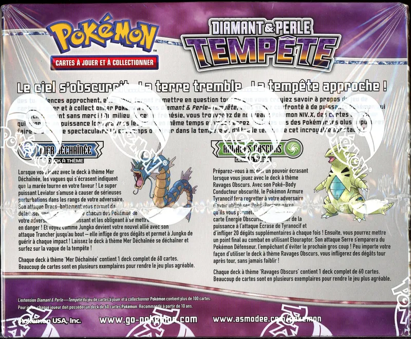 Display de Decks Diamant & Perle : Tempête