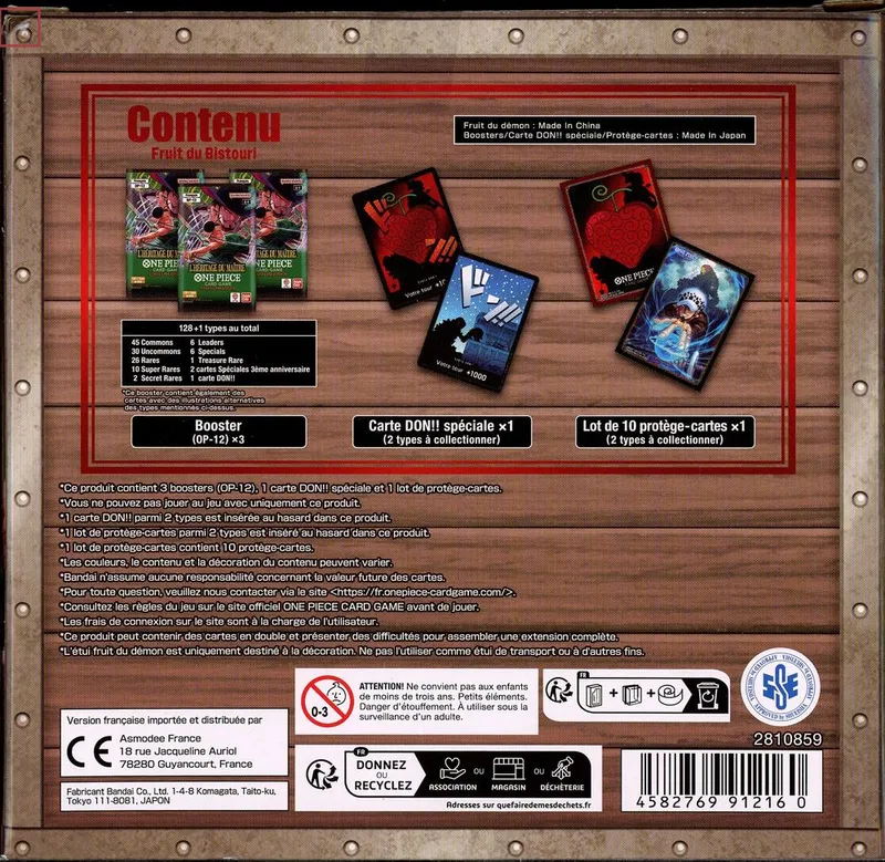 Coffret Collection Fruits du Démon Vol.3