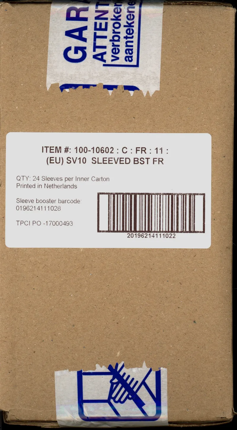Case Booster Blister EV10 Rivalités Destinées