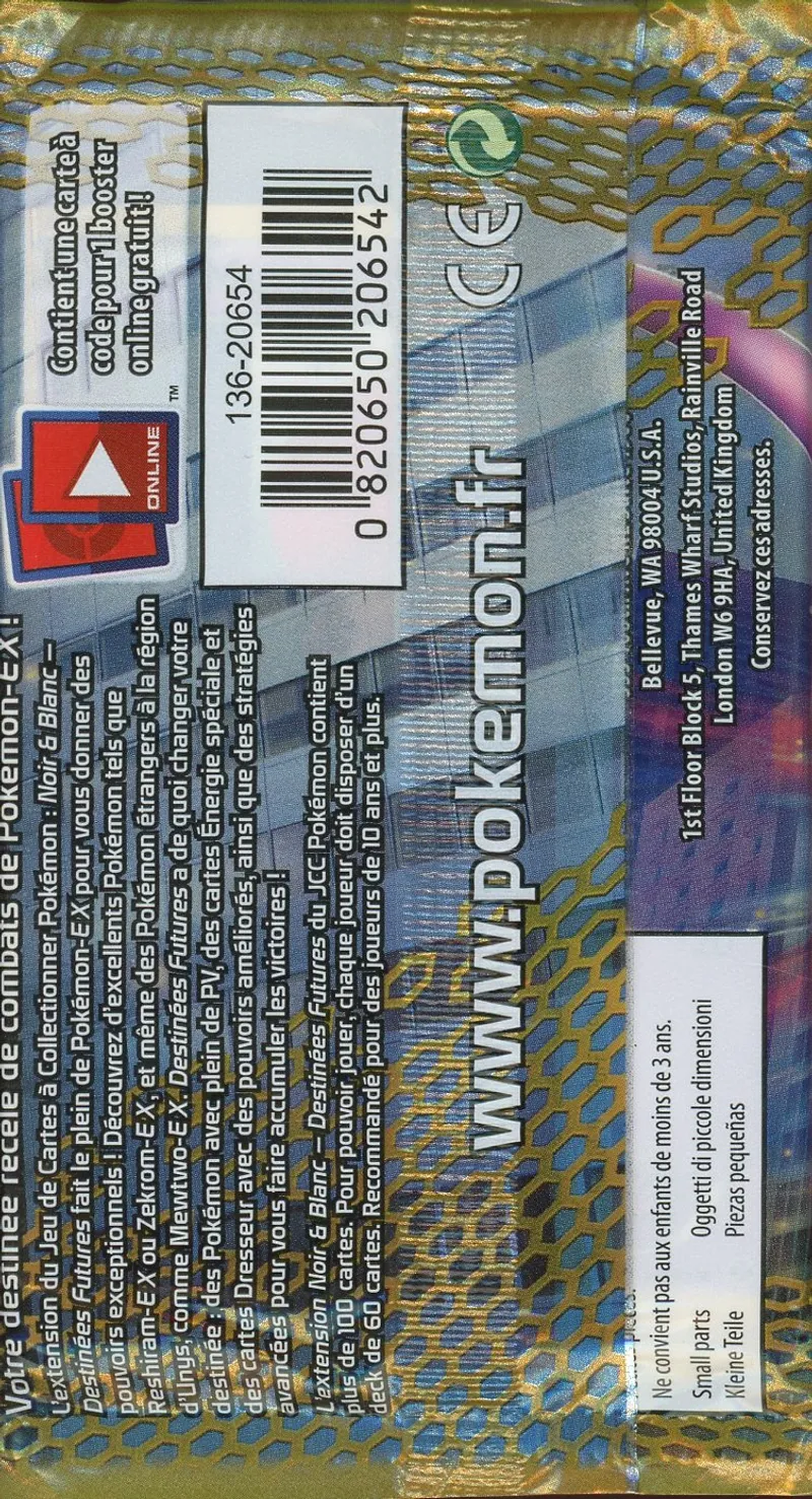 Booster Noir & Blanc Destinées Futures