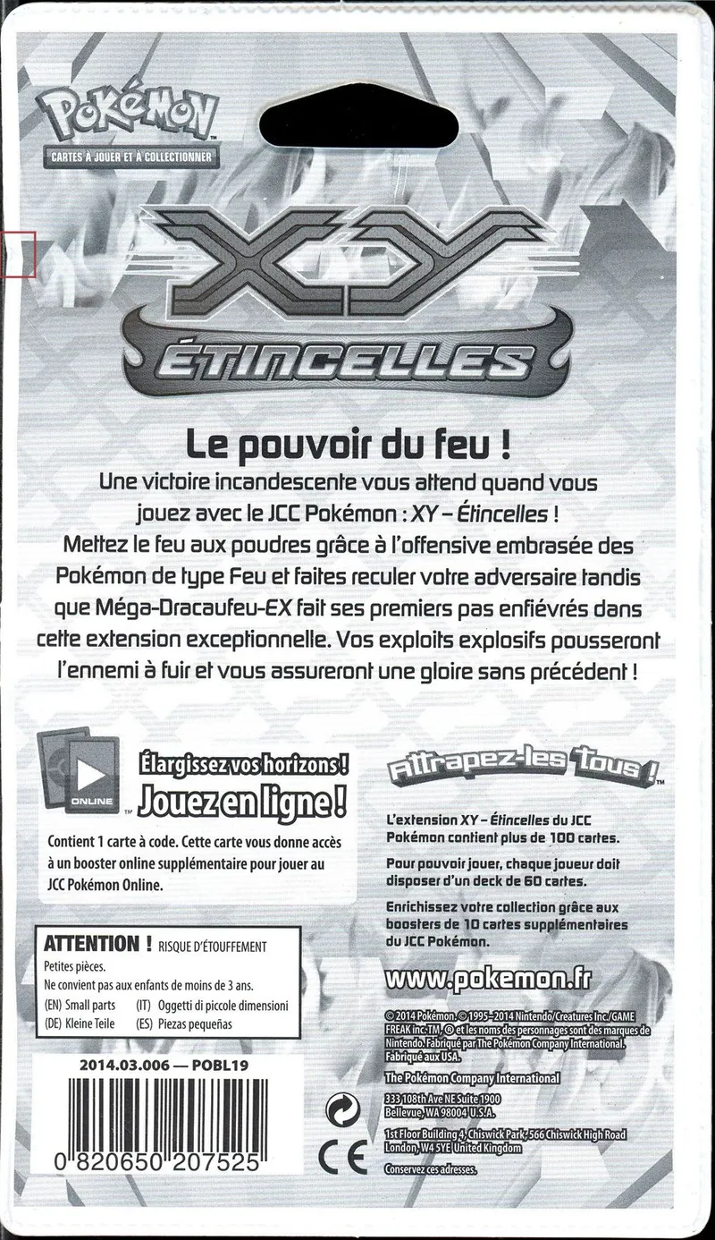 Booster Blister XY Etincelles