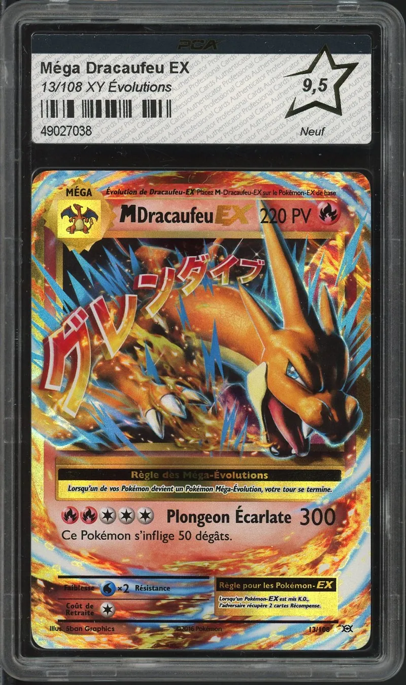 PCA 9.5 Méga Dracaufeu Ex