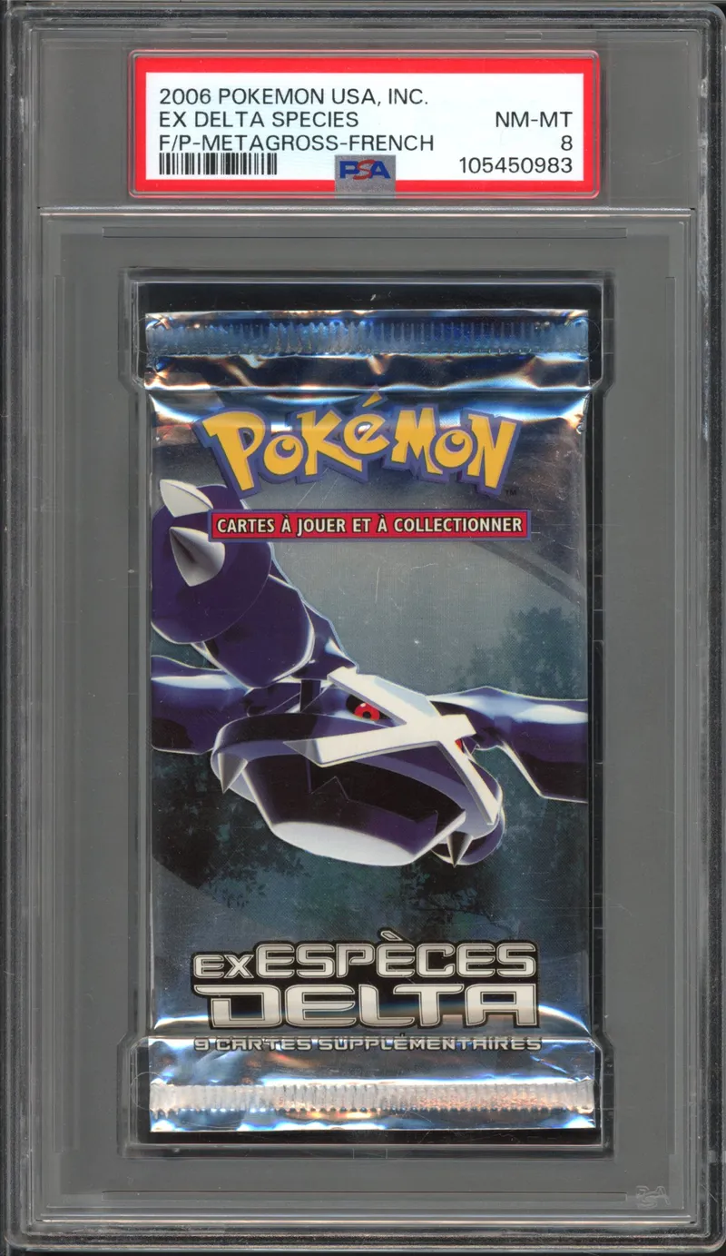 PSA 8 Booster Ex Espèces Delta