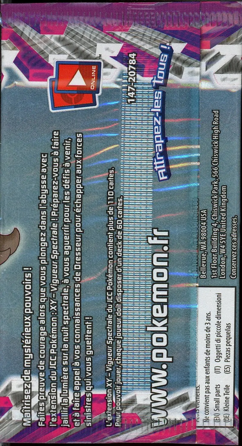 Booster Echantillon XY Vigueur Spectrale