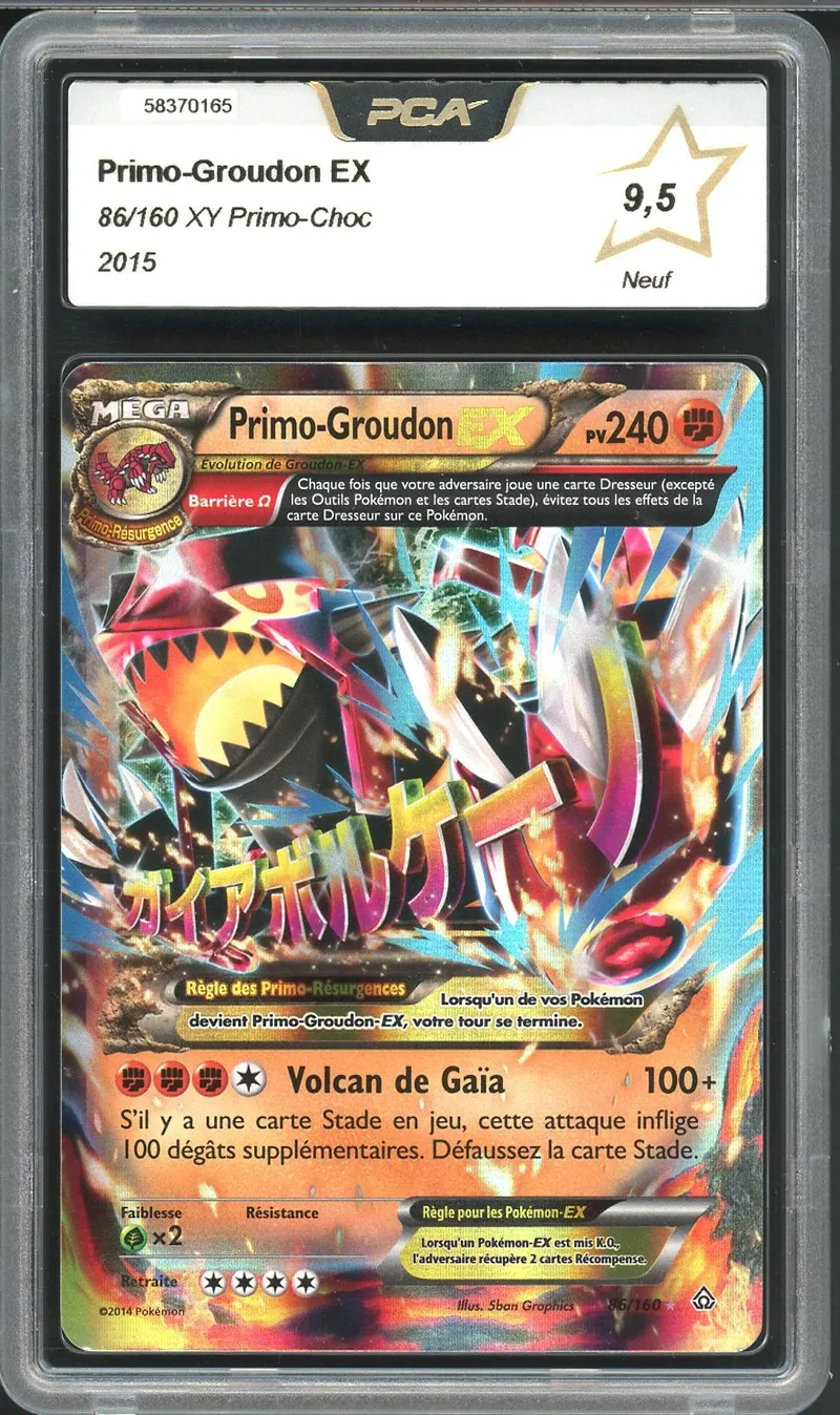 PCA 9.5 Primo-Groudon Ex