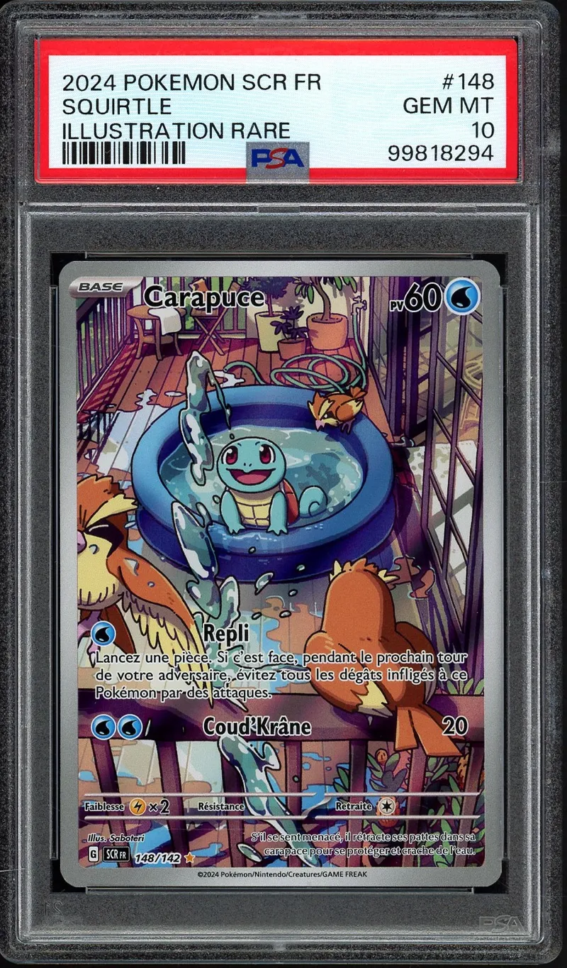 PSA 10 Carapuce