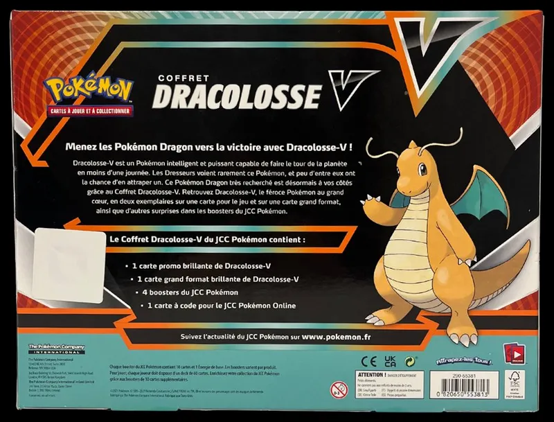 Coffret Epée et Bouclier Dracolosse V