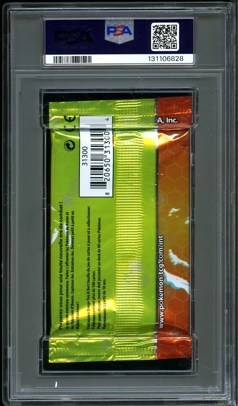 PSA 8 Booster Ex Rouge Feu & Vert Feuille