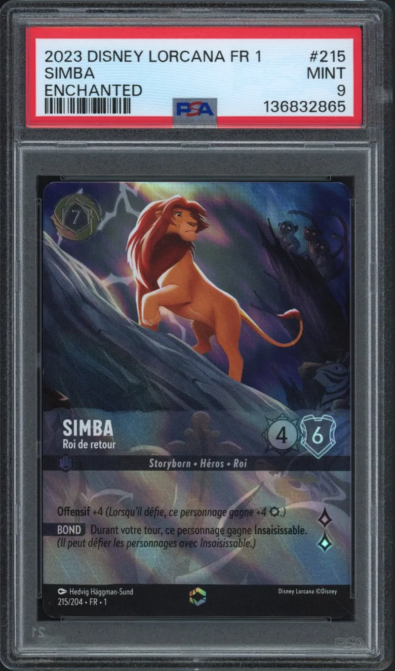 PSA 9 Simba Enchantée