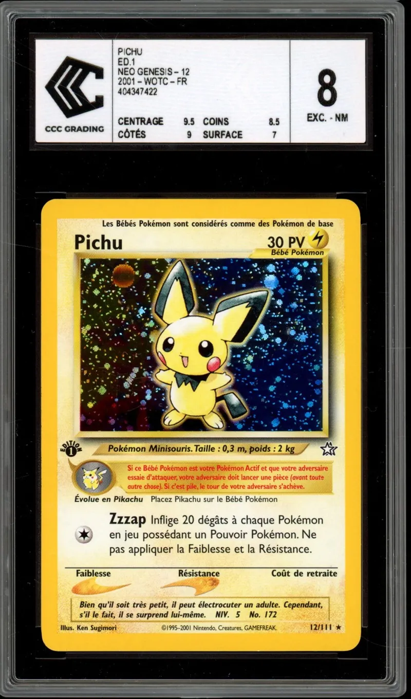 CCC 8 Pichu Holo