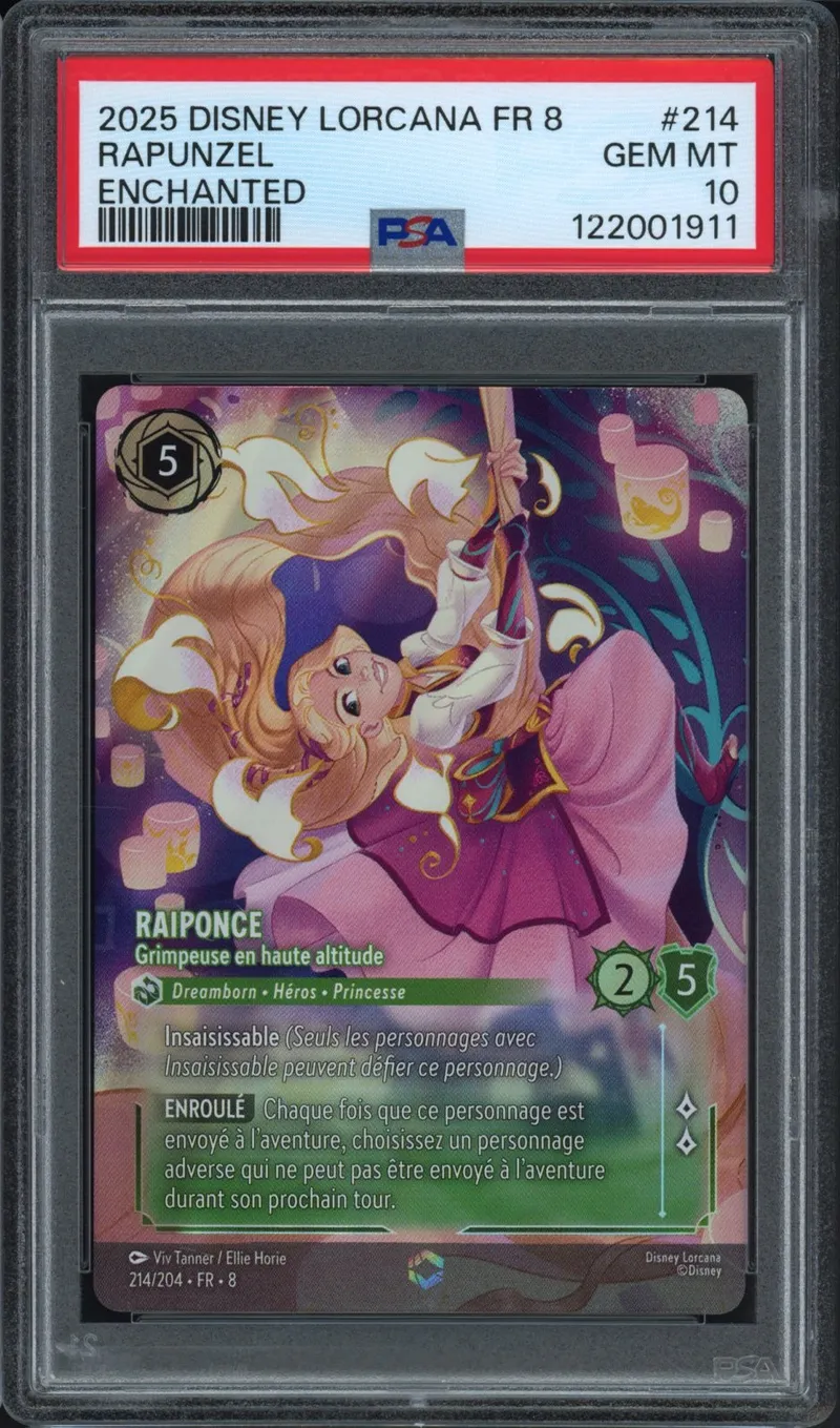 PSA 10 Raiponce Enchantée