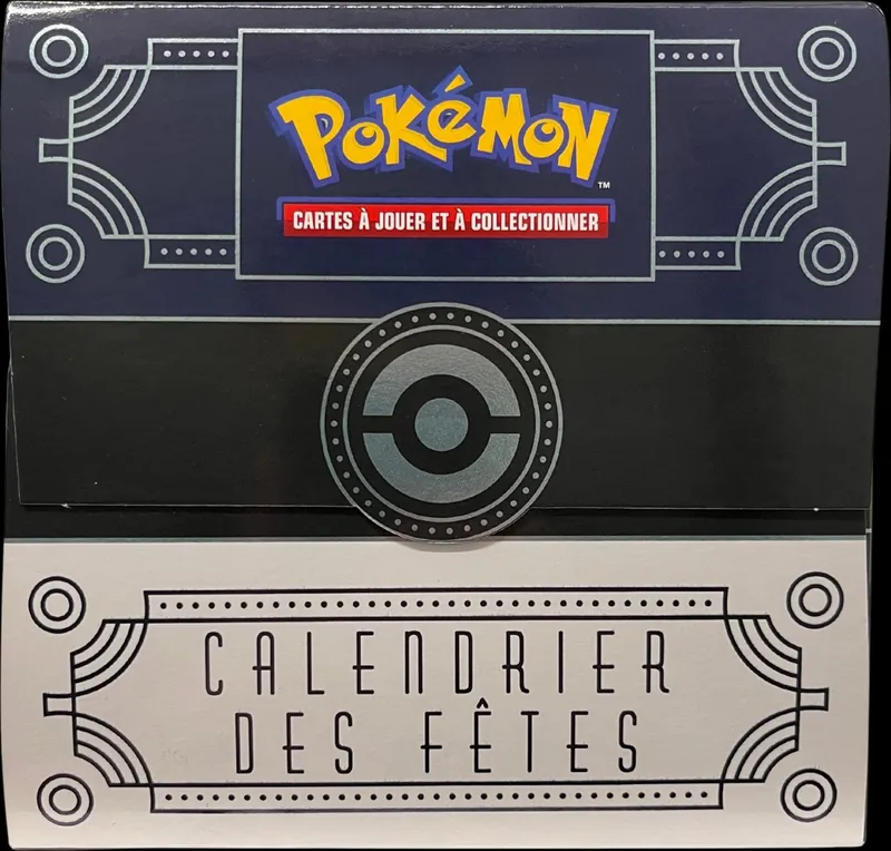 Coffret Pokémon Calendrier des Fêtes 2023