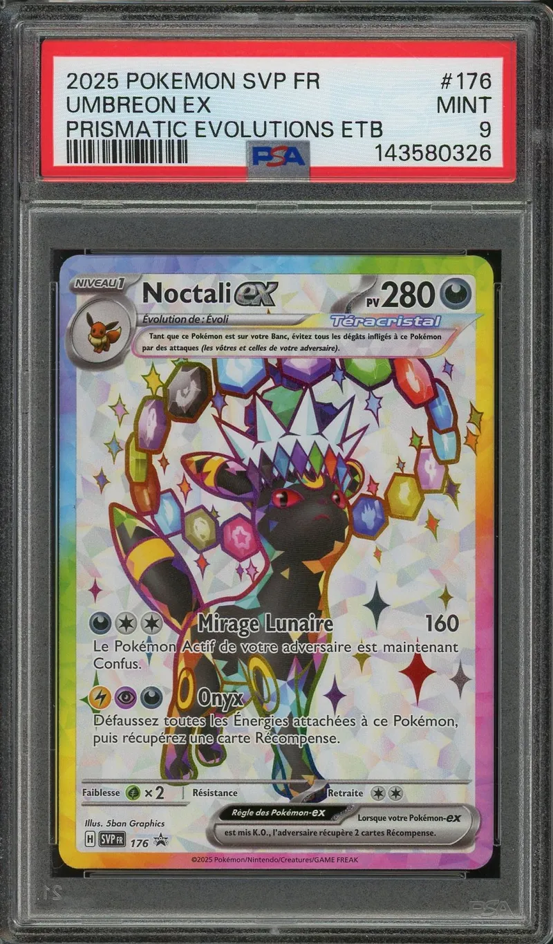 PSA 9 Noctali Ex