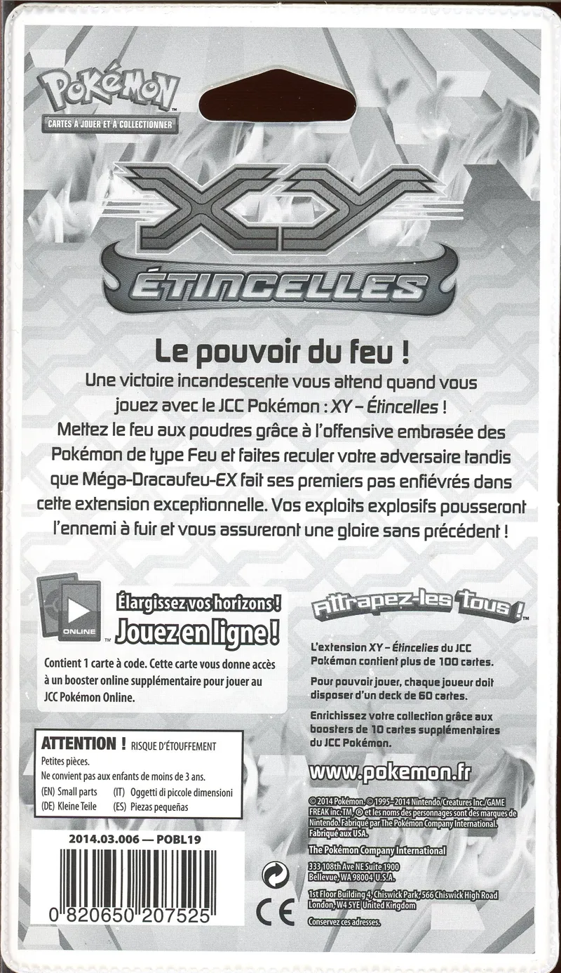 Booster Blister XY Etincelles