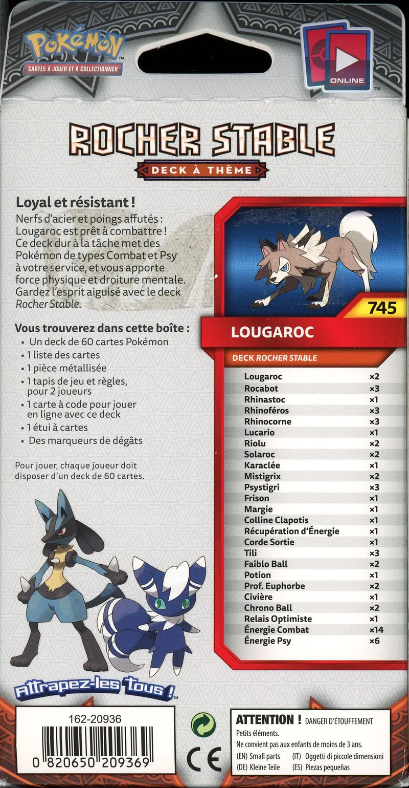 Deck Soleil et Lune Ombres Ardentes