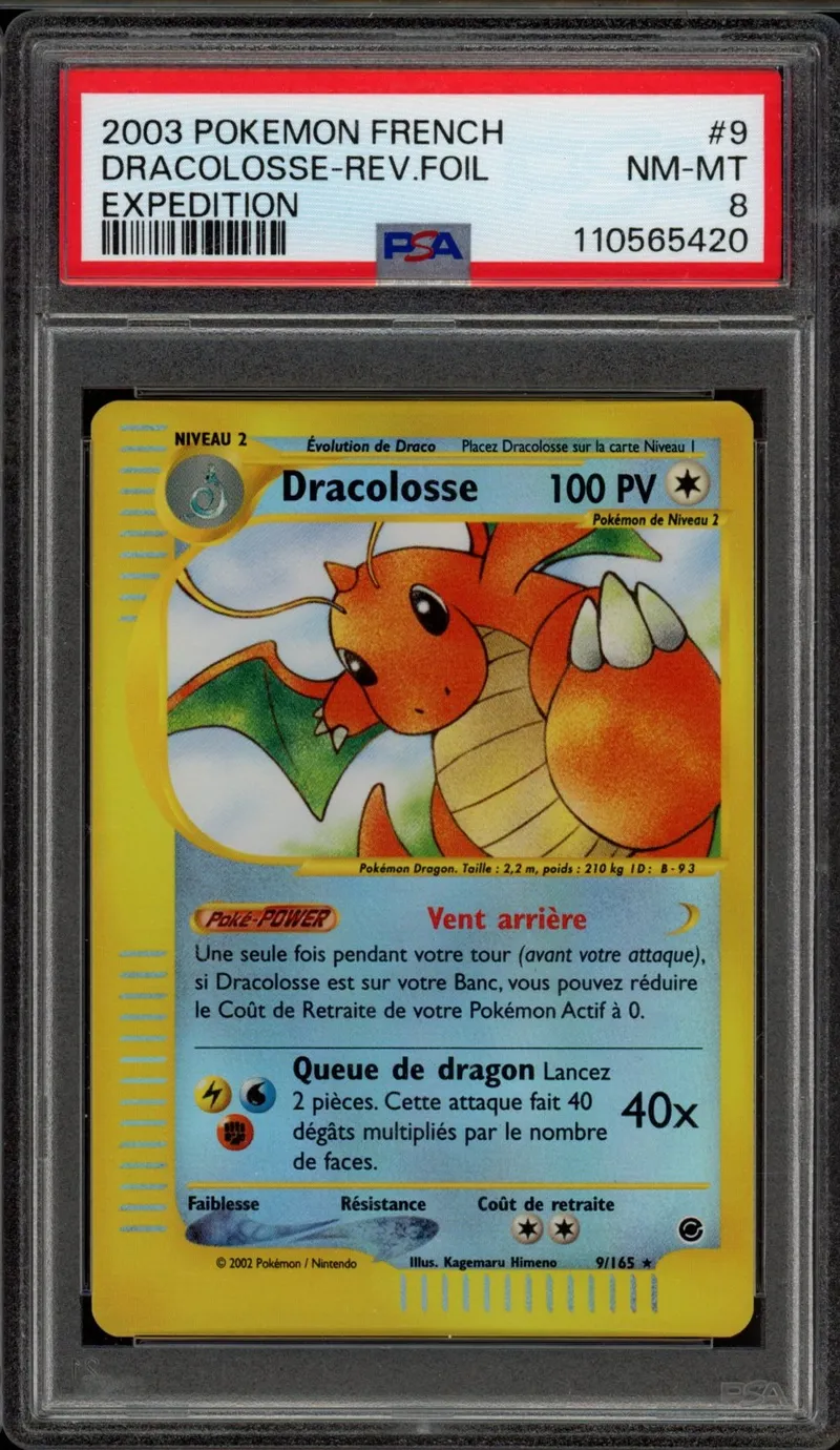 PSA 8 Dracolosse Reverse