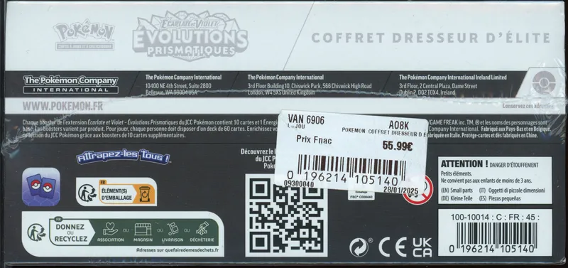 ETB EV8.5 Evolutions Prismatiques