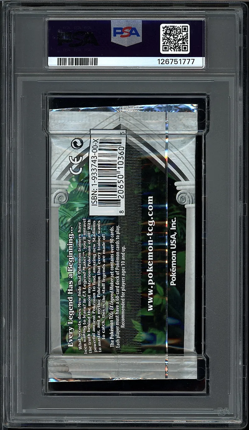 PSA 9 Booster Ex Créateurs de Légendes