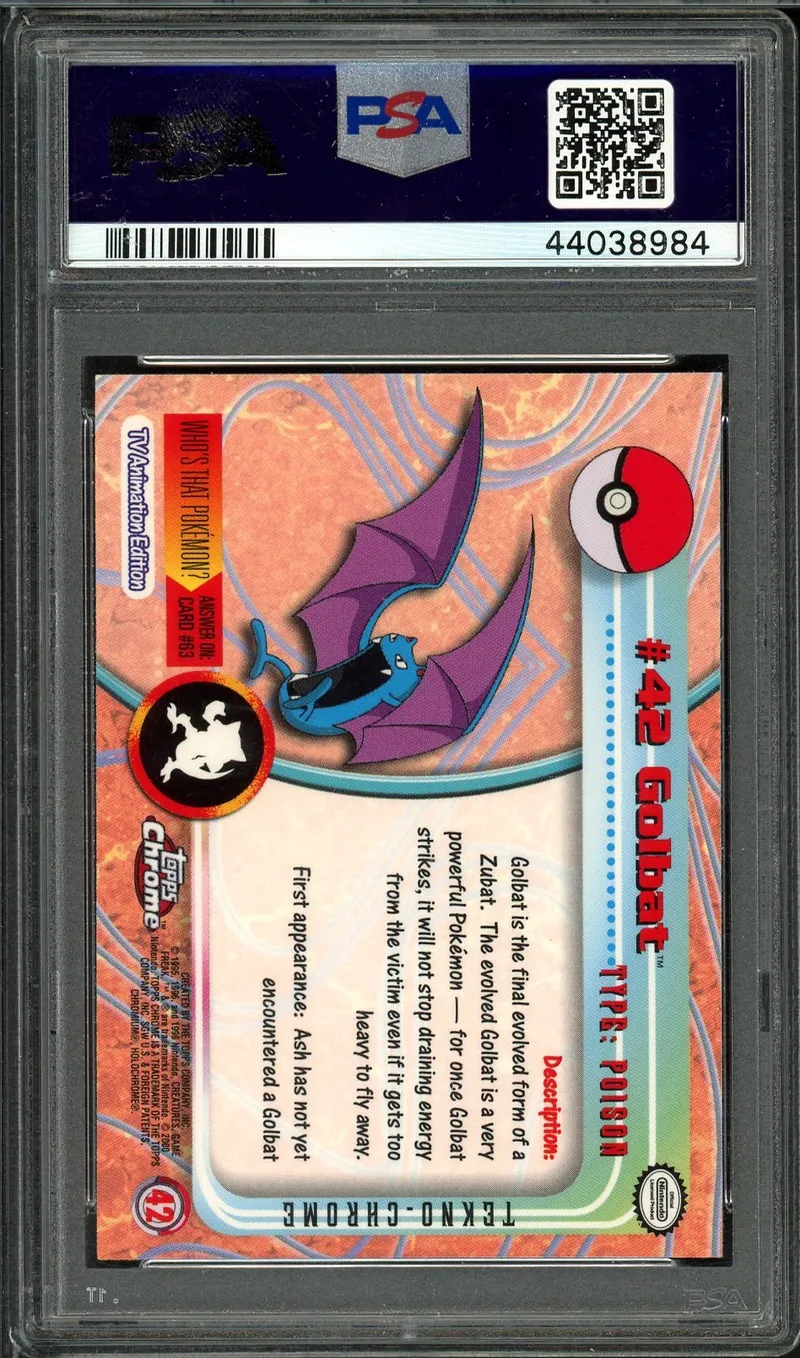 PSA 9 Golbat