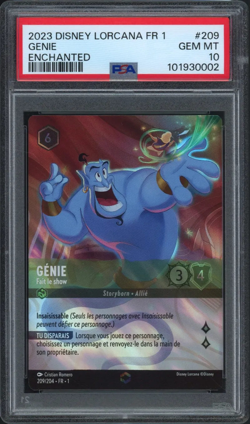 PSA 10 Génie Enchantée