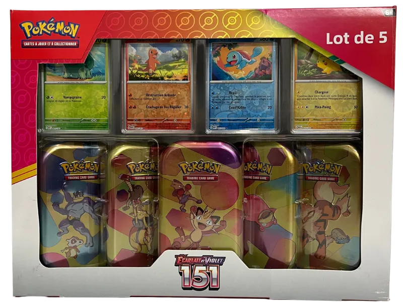 Coffret Mini-Tins EV3.5 151