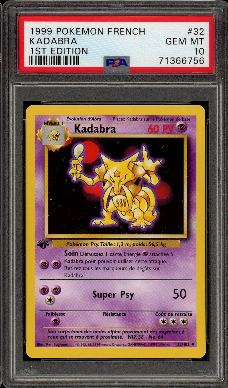 PSA 10 Kadabra