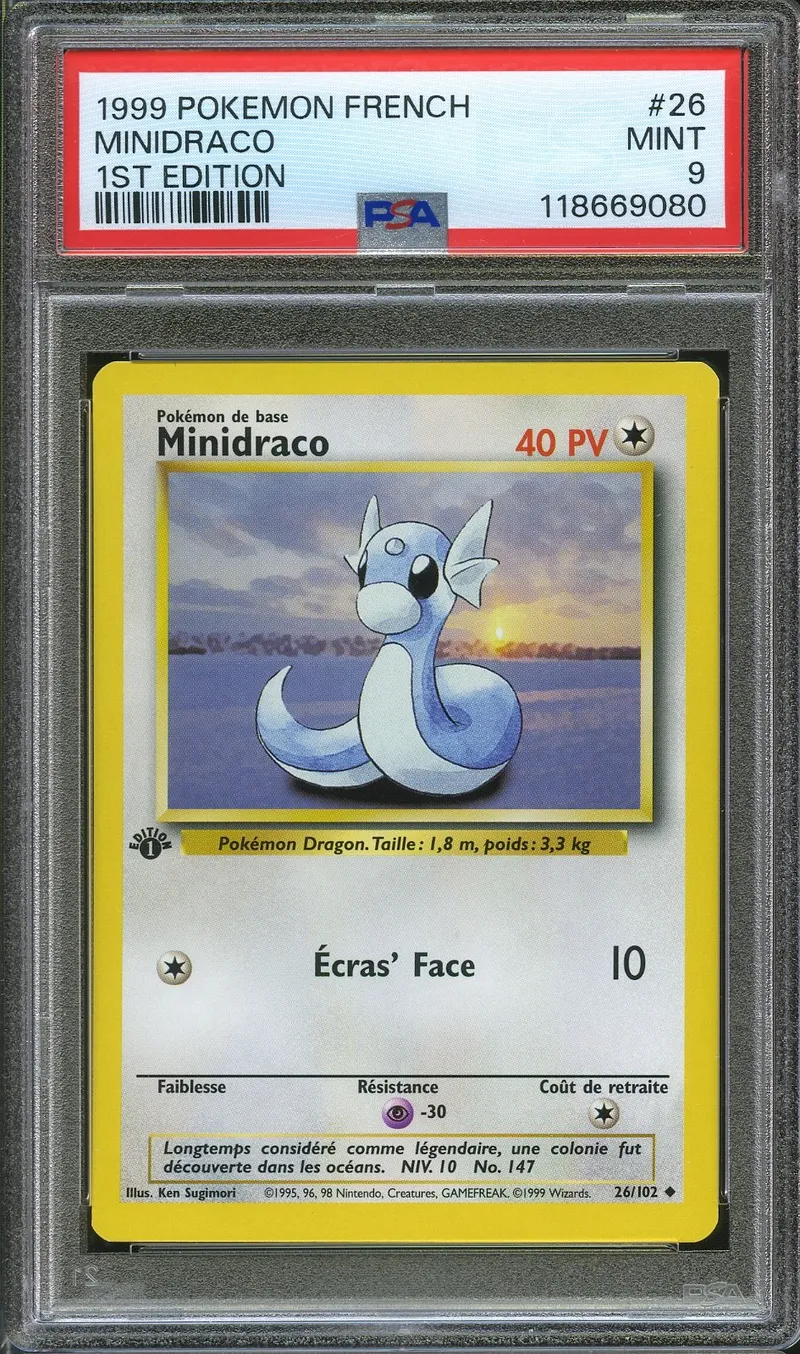 PSA 9 Minidraco