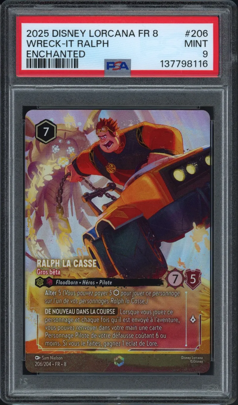 PSA 9 Ralph La Casse Enchantée