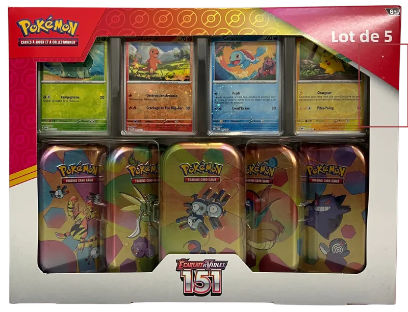 Coffret Mini-Tins EV3.5 151