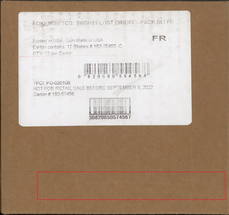 Case 12 Tripacks EB11 Origine Perdue