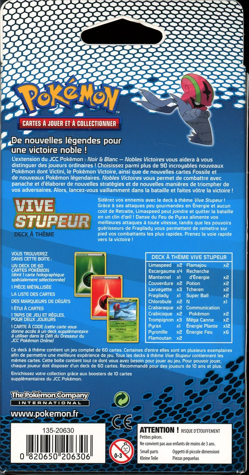 Deck Noir & Blanc NB3 Nobles Victoires