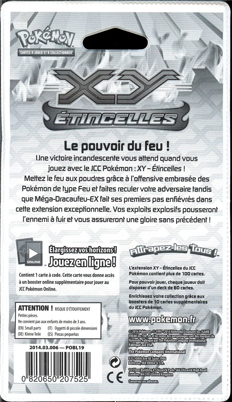 Booster Blister XY Etincelles