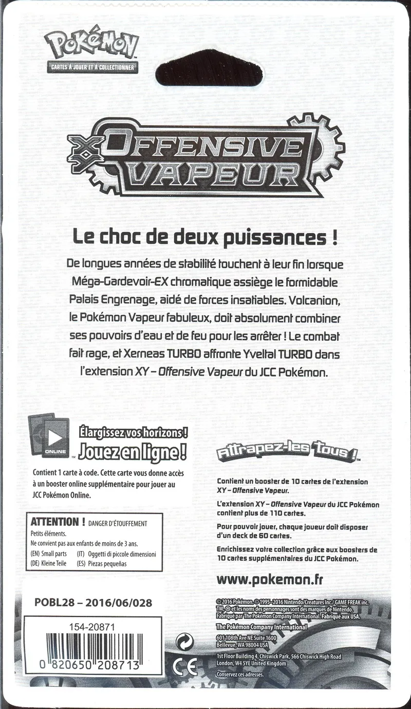 Booster Blister XY Offensive Vapeur
