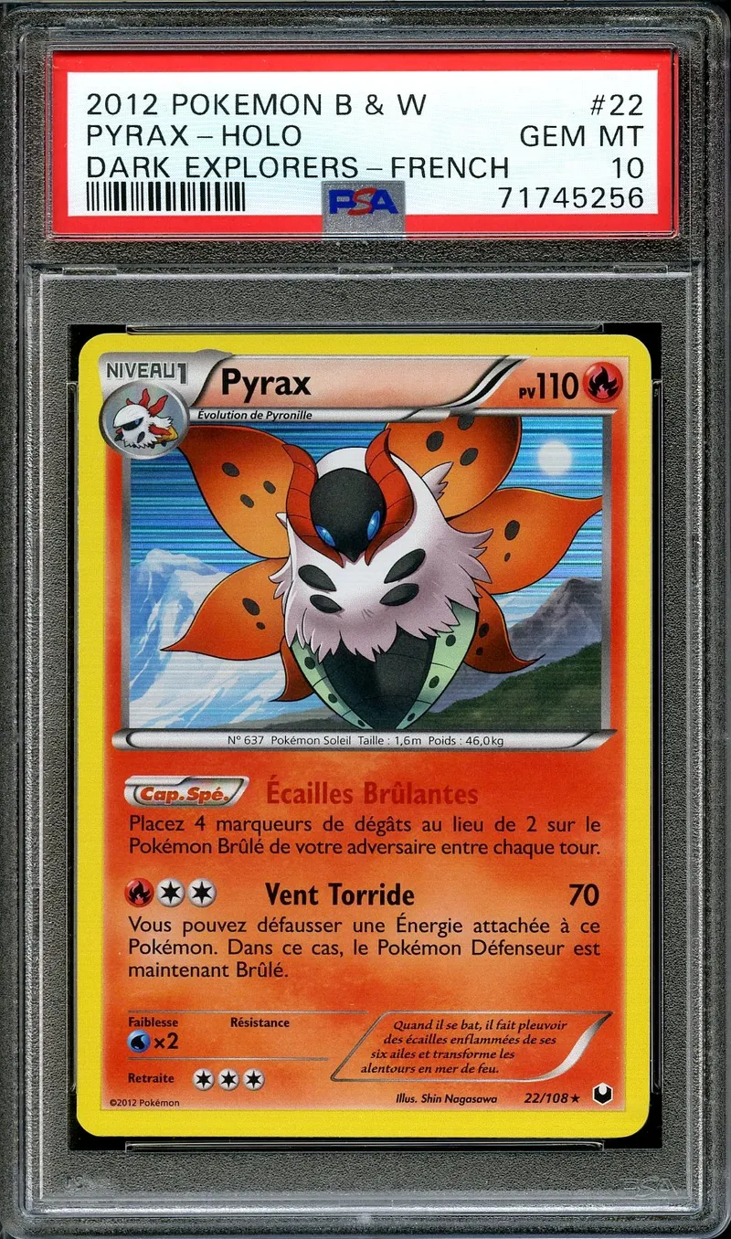 PSA 10 Pyrax Holo