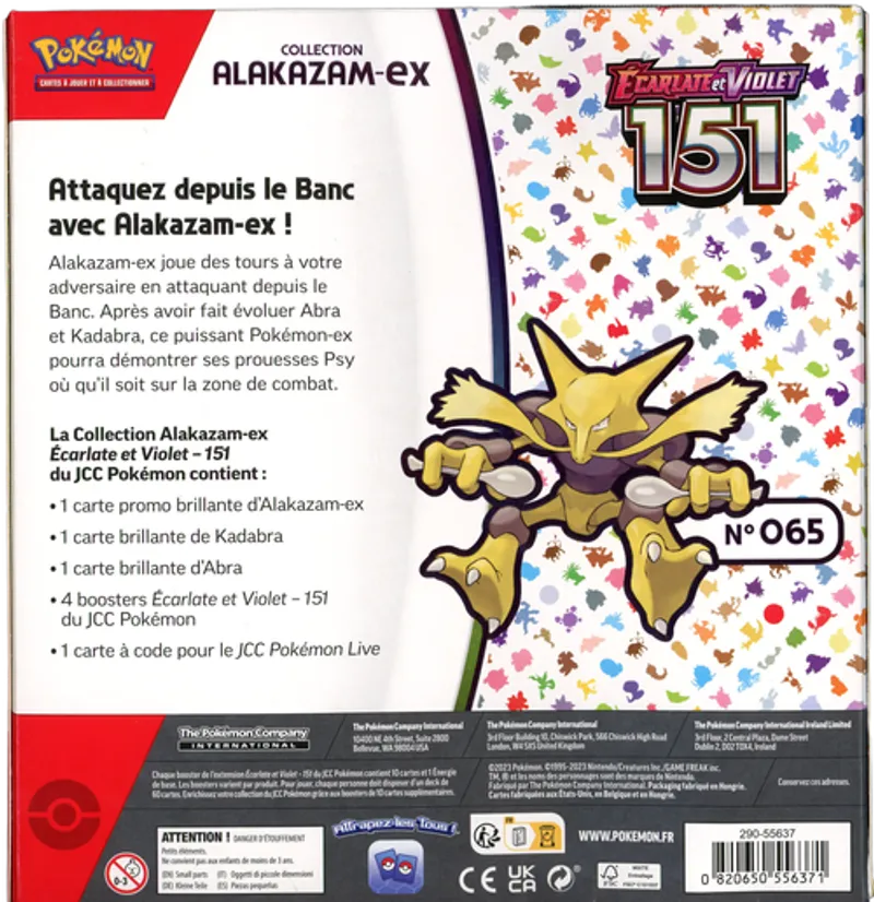 Coffret EV3.5 151 Alakazam Ex