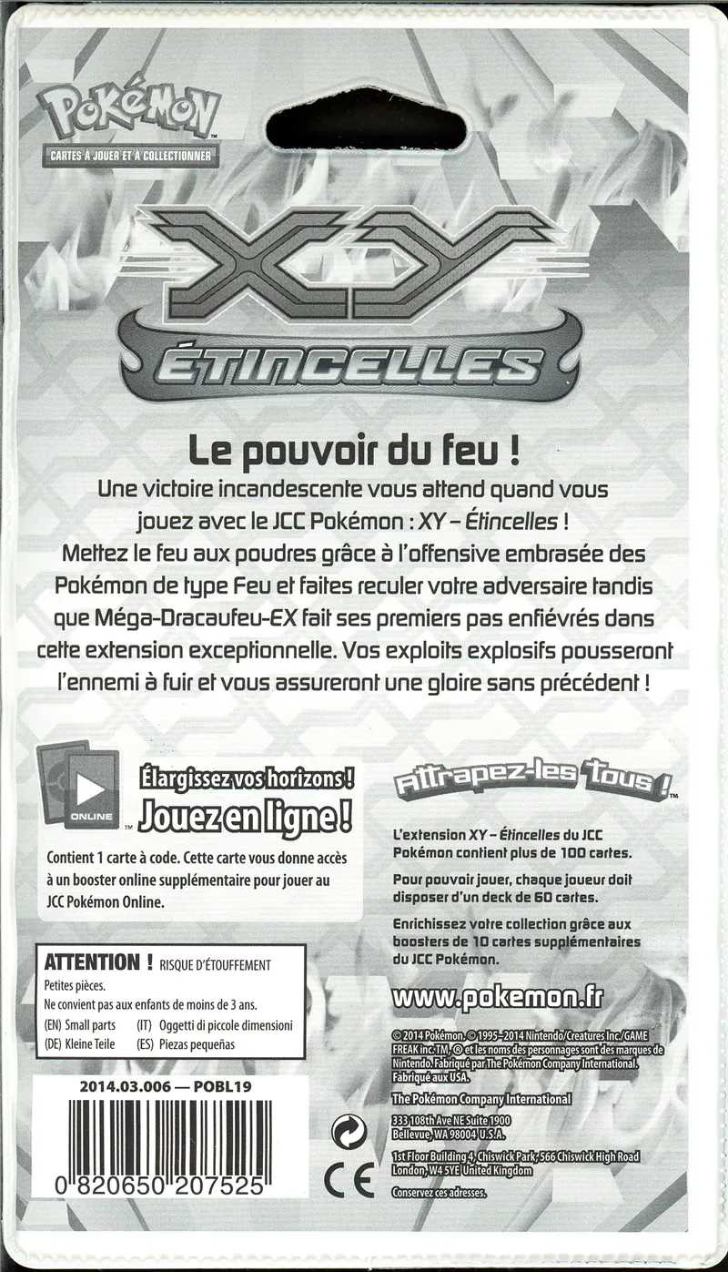 Booster Blister XY Etincelles