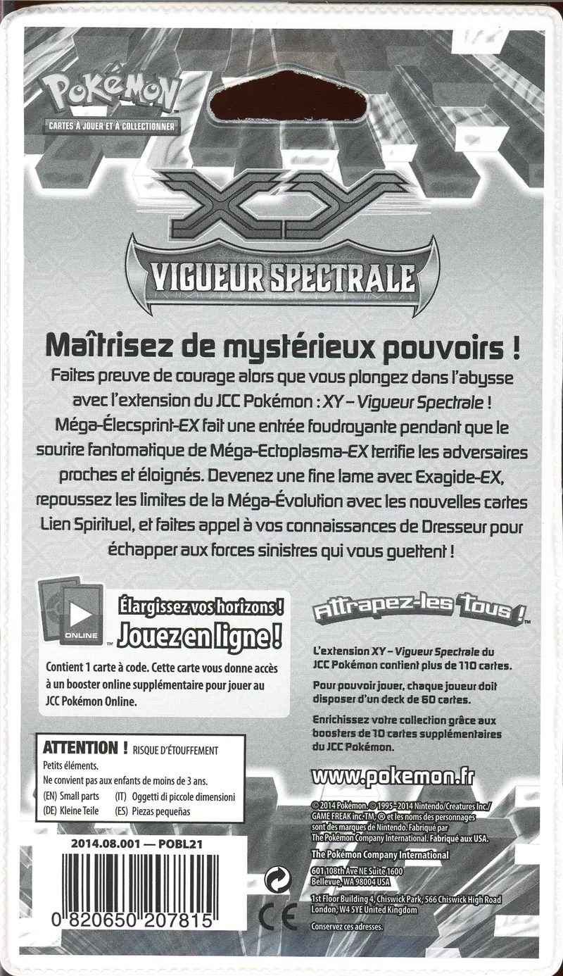 Booster Blister XY Vigueur Spectrale